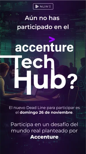 Example of an instagram post about our colaboration with Accenture Example of an instagram post about our colaboration with Accenture