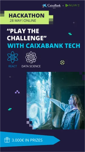 Example of an instagram post about our colaboration with CaixaBank Example of an instagram post about our colaboration with CaixaBank