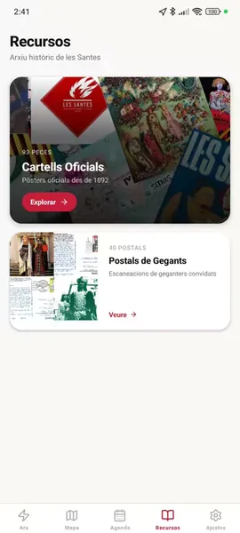 Resources tab