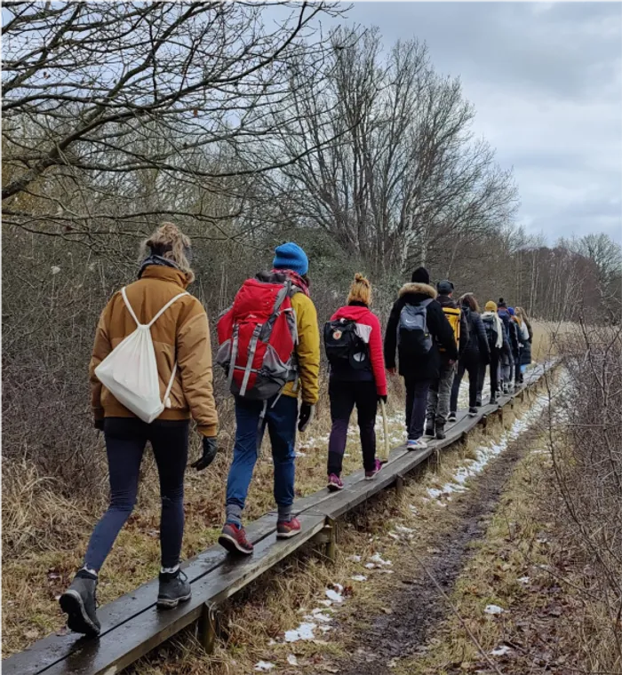 A group image of the erasmus students