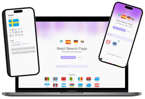 React Beauty Flags