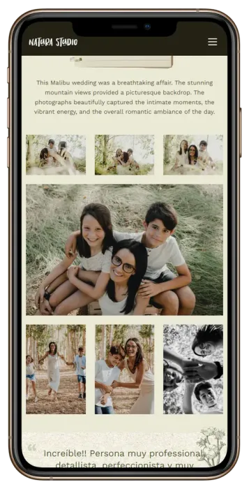 Photography pack example