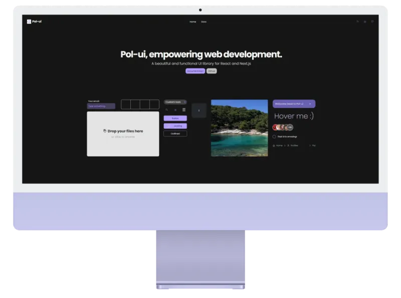 Pol-UI documentation site